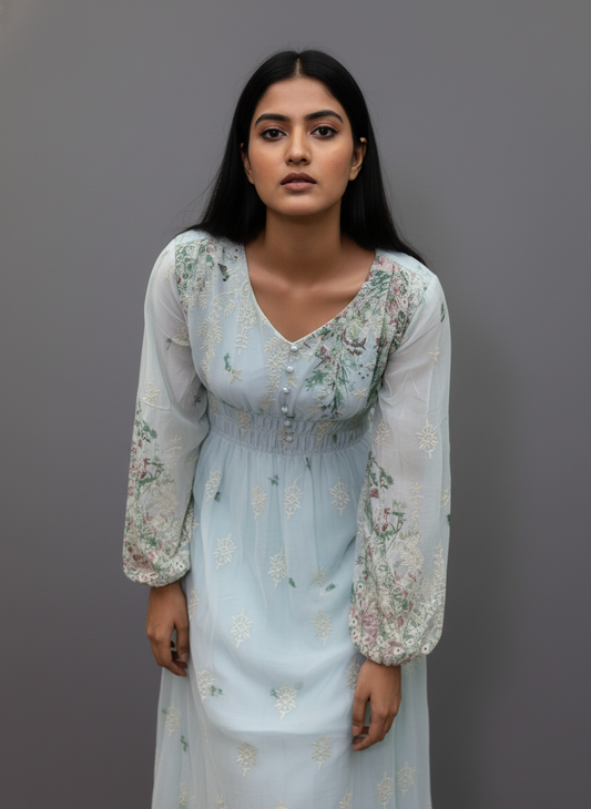 Floral Dreamscape Dress