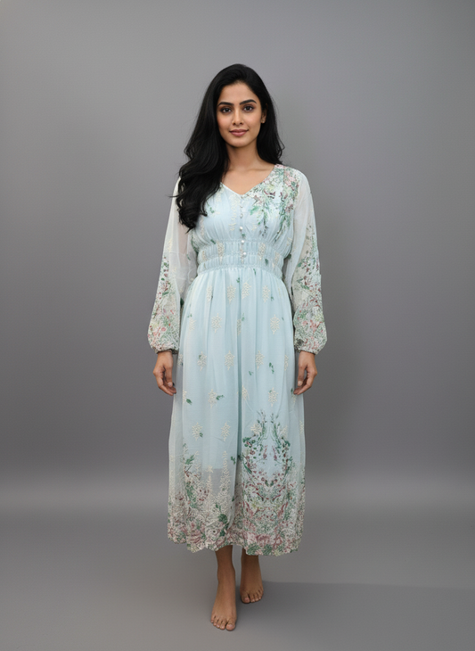 Floral Dreamscape Dress