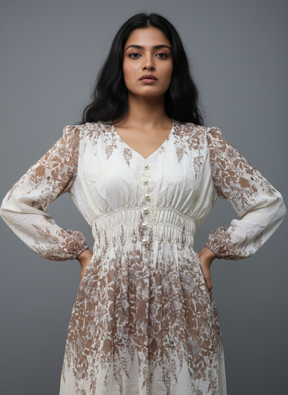 Botanic Breeze Cotton Dress