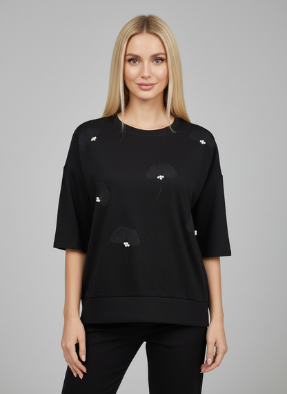 Pearl Petal Oversized Tee