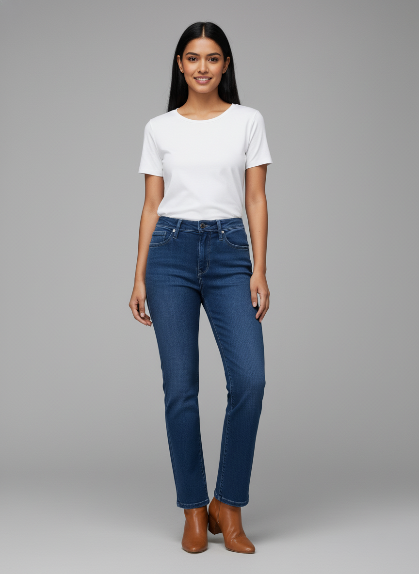 KAVIÉ Straight Jeans