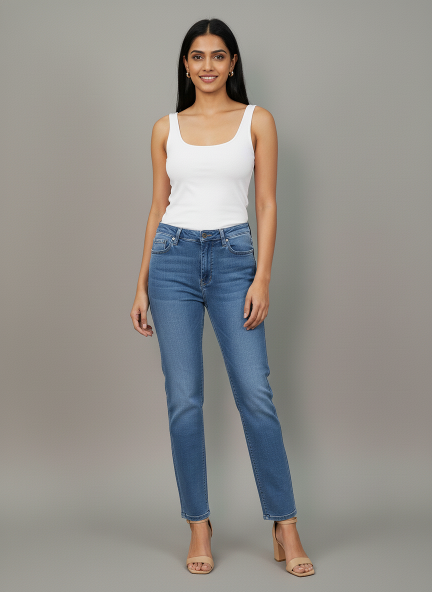 KAVIÉ Straight Jeans