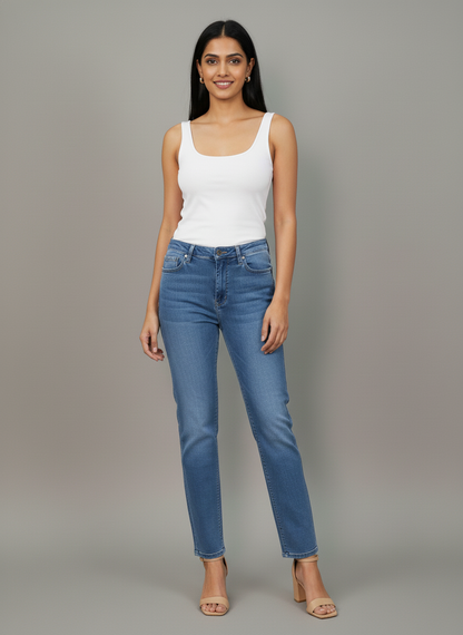 KAVIÉ Straight Jeans