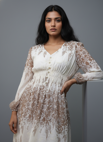 Botanic Breeze Cotton Dress