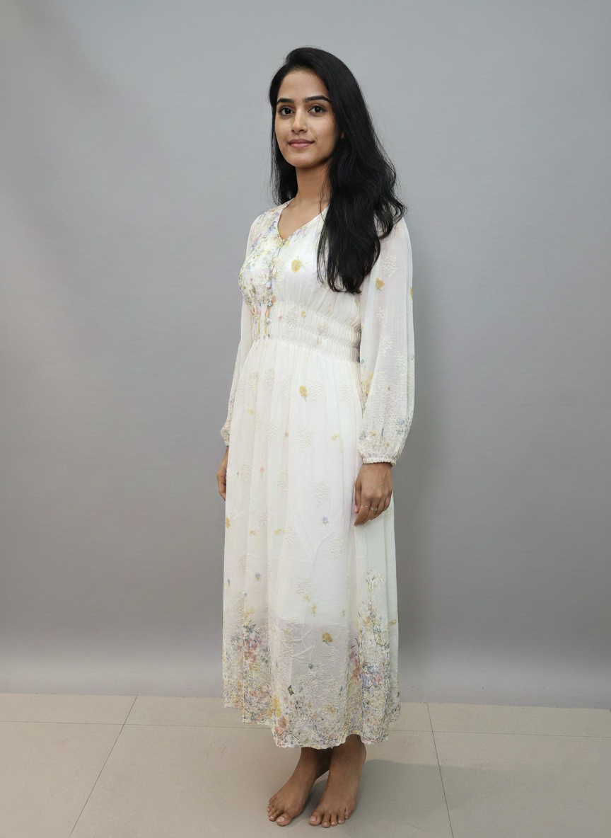 Floral Dreamscape Dress