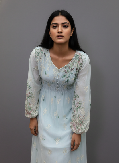Floral Dreamscape Dress