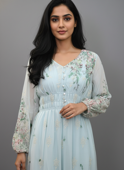 Floral Dreamscape Dress