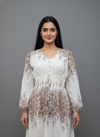 Botanic Breeze Cotton Dress