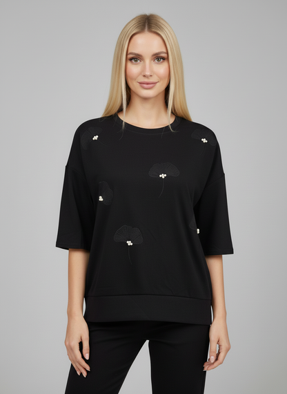 Pearl Petal Oversized Tee